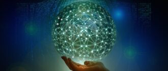 blockchain, globe, network