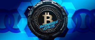 bitcoin, network, intangible assets