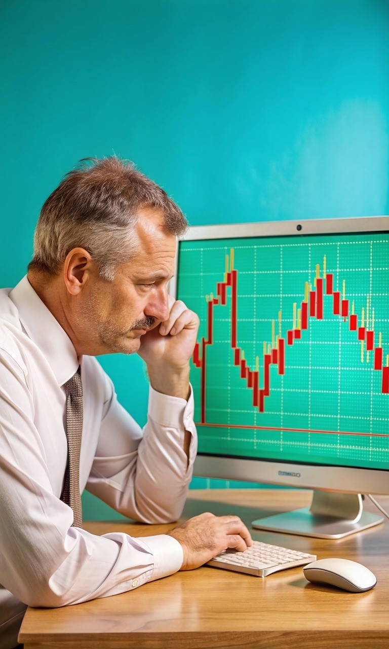 ai generated, stock market, economy, report, stock exchange, finance, investments, crisis, recession, crash, uncertainty, stockbroker, computer screen, graph, decline, worry, anxiety, stress, financial crisis, global economy, market volatility, business, investment strategy