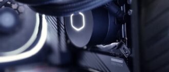 a close-up of a computer