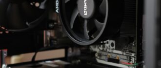 black and gray computer tower