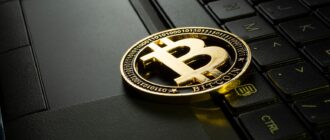 silver and black round emblem