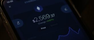 a cell phone displaying a price of $ 250