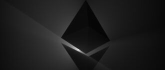 a black and white photo of a diamond